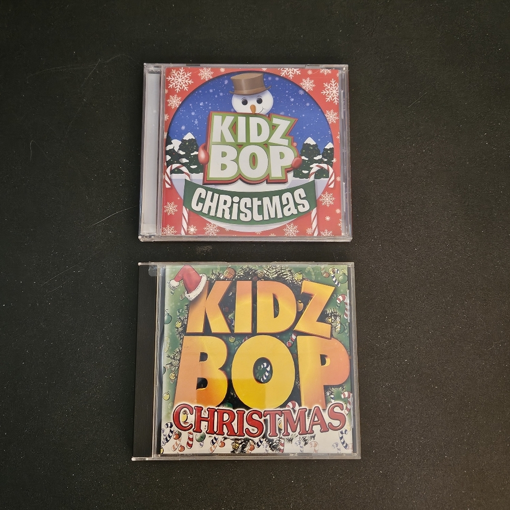 Kidz Bop Christmas CDs 2002 and 2009